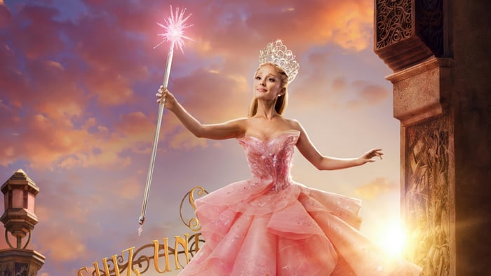 Ariana Grande as Galinda in Wicked 4K
