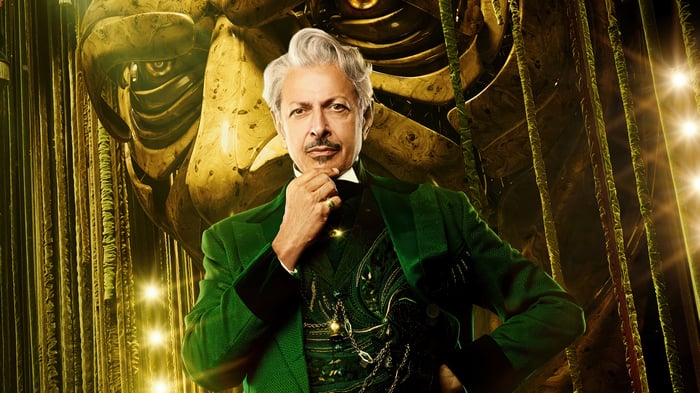 Jeff Goldblum as The Wizard in Oz 4K