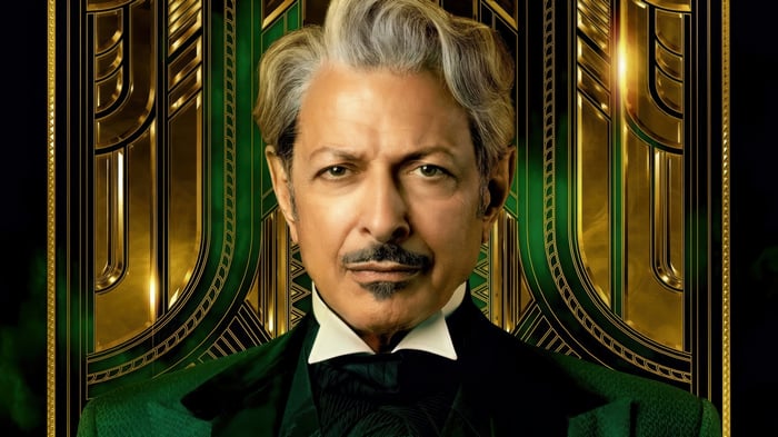 Jeff Goldblum as The Wizard in 4K