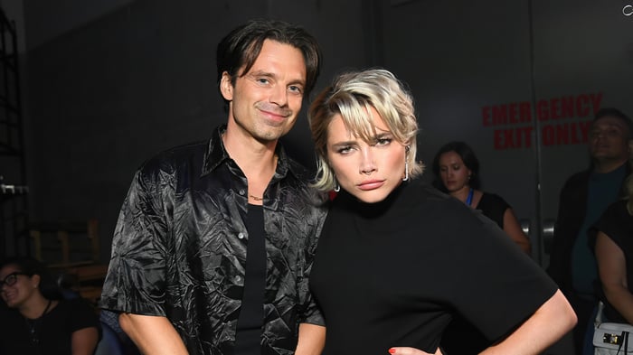 Sebastian Stan and Florence Pugh 4K