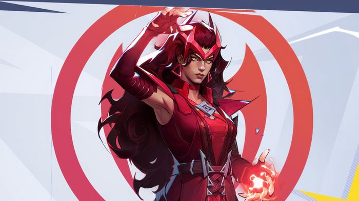 Scarlet Witch in Marvel Rivals 4K