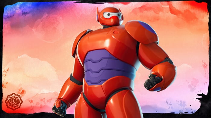 Baymax in Fortnite 4K