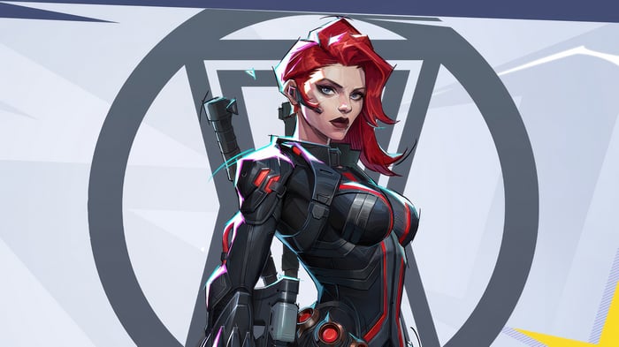 Black Widow in Marvel Rivals 4K