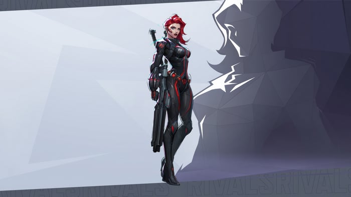 Black Widow in Marvel Rivals 4K