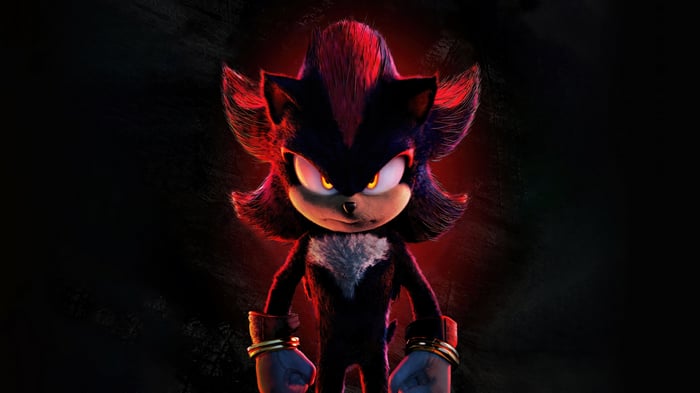 Shadow the Hedgehog in Sonic the Hedgehog 3 4K