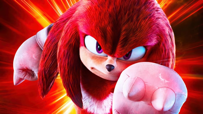 Knuckles the Echidna from Sonic the Hedgehog 3 4K