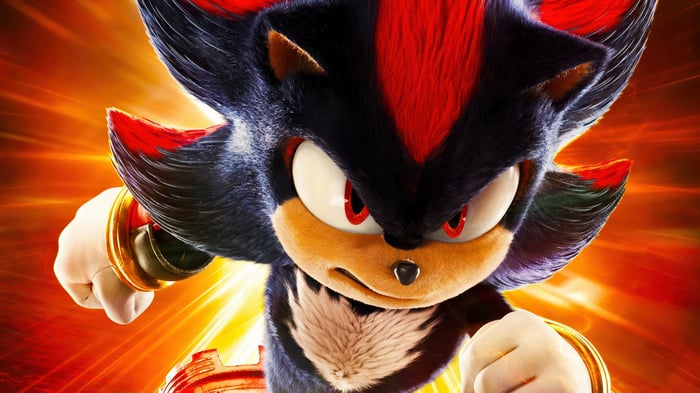 Shadow the Hedgehog in Sonic the Hedgehog 3 4K