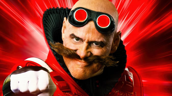 Doctor Eggman from Sonic the Hedgehog 4K