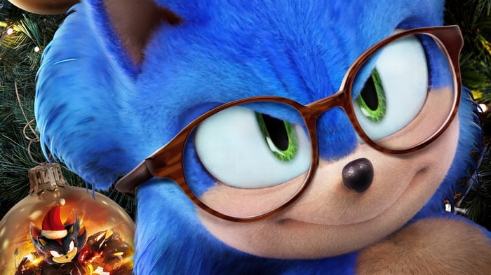Sonic the Hedgehog 3 Christmas 4K