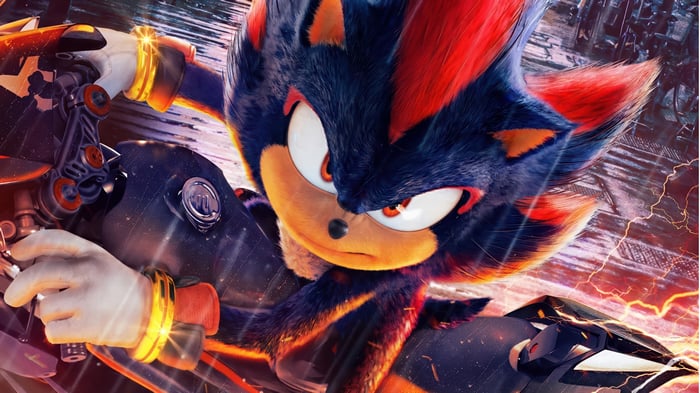 Shadow the Hedgehog in Sonic the Hedgehog 3 4K