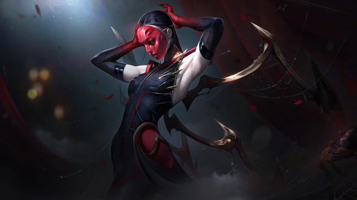 Elise from League of Legends 4K Splash Art
