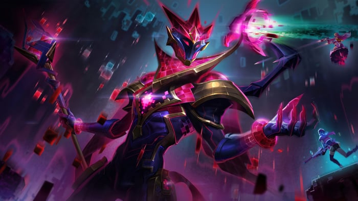 Viktor, Secret Boss, League of Legends Splash Art 4K