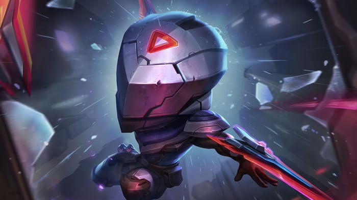 Chibi Zed from League of Legends in 4K