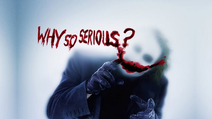 The Joker "Why So Serious?" 4K