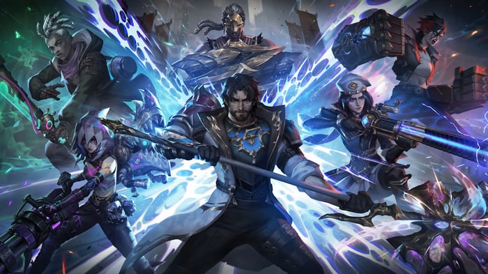 League of Legends Arcane Characters in 4K