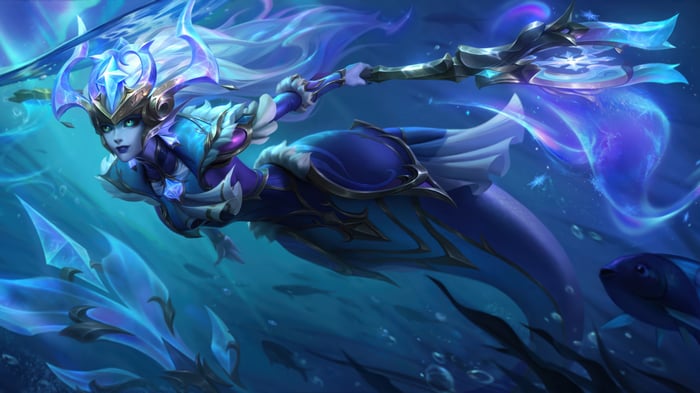 Winterblessed Nami Splash Art 4K