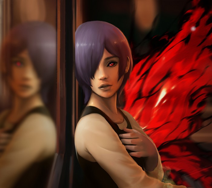 Touka Kirishima from Tokyo Ghoul