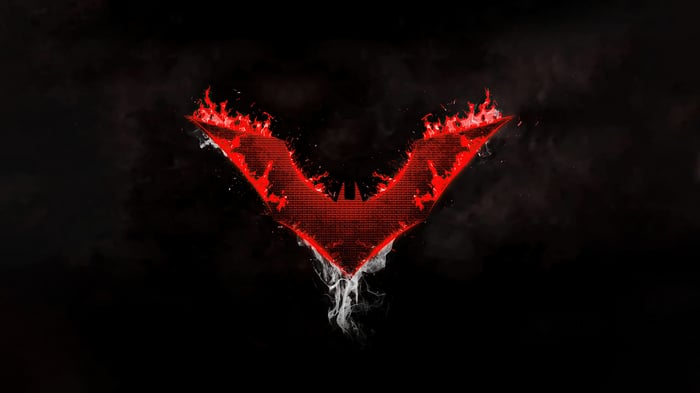 Red Hood Logo 4K