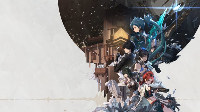 Wuthering Waves Characters with Jiyan and Rover