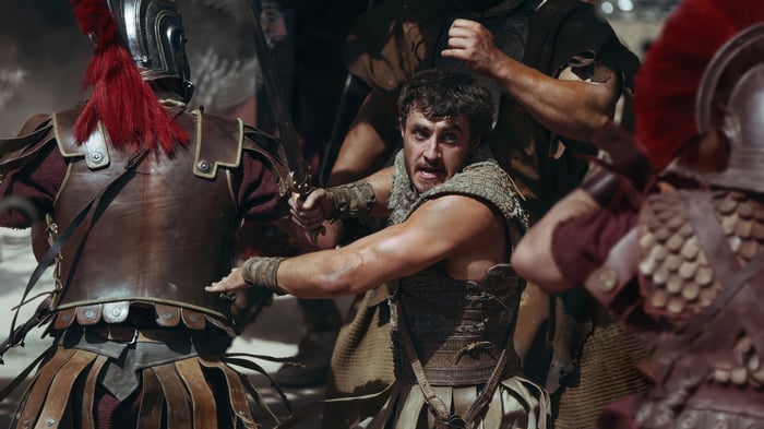 Paul Mescal in Gladiator 2 4K