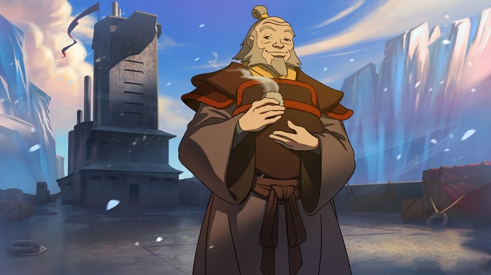 Iroh from Avatar: The Last Airbender in 4K