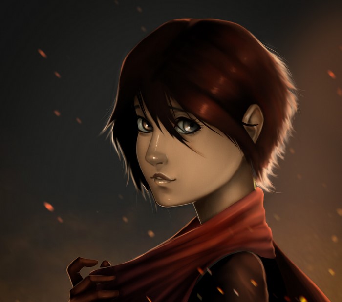 Mikasa Ackerman from Attack On Titan