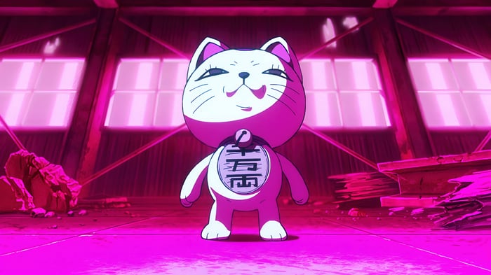 Turbo Granny Cat from Dandadan 4K