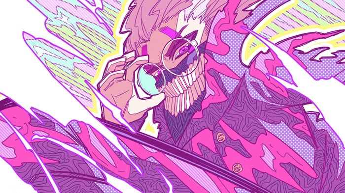 Okarun in Turbo Granny Form from Dandadan 4K