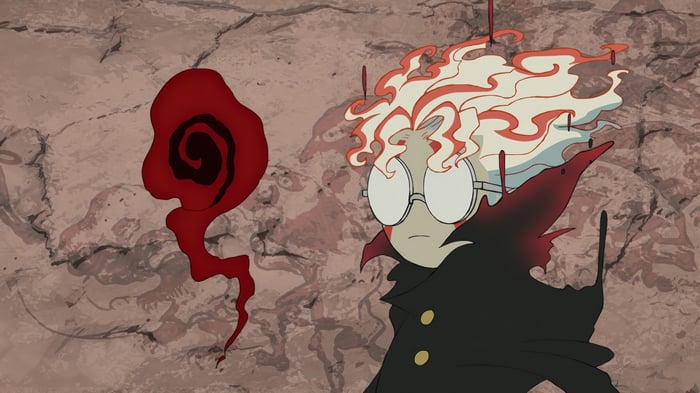 Dandadan: Okarun with a Red Spirit