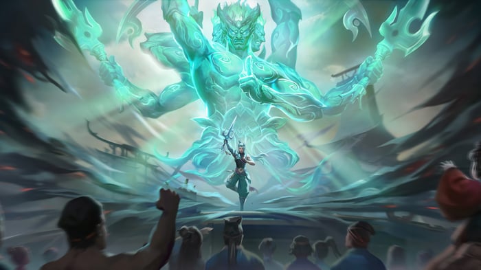 Suyou and Giant Spirit in Mobile Legends 4K