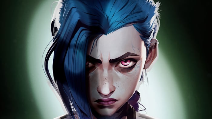 Jinx from Arcane in 4K