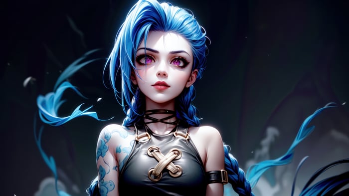 Jinx from Arcane in 4K