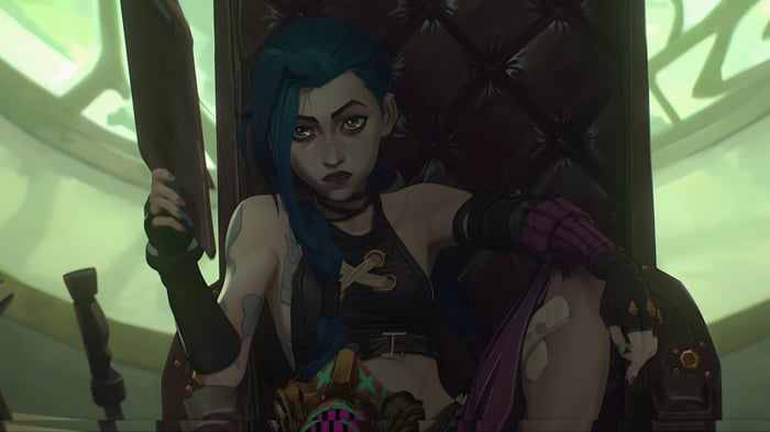 Jinx in Arcane 4K