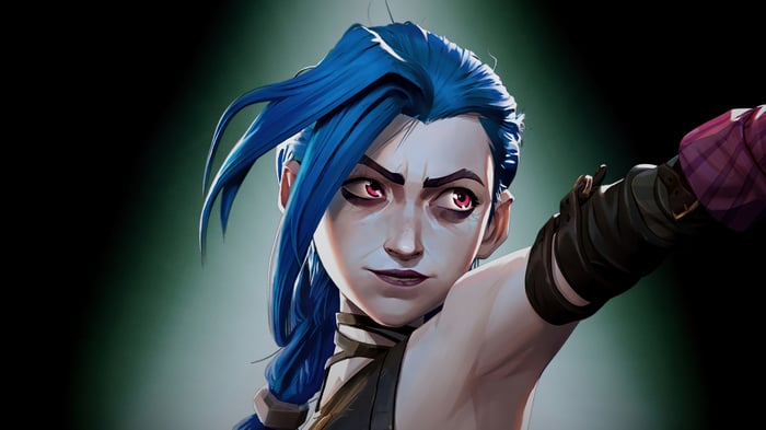 Jinx from Arcane in 4K
