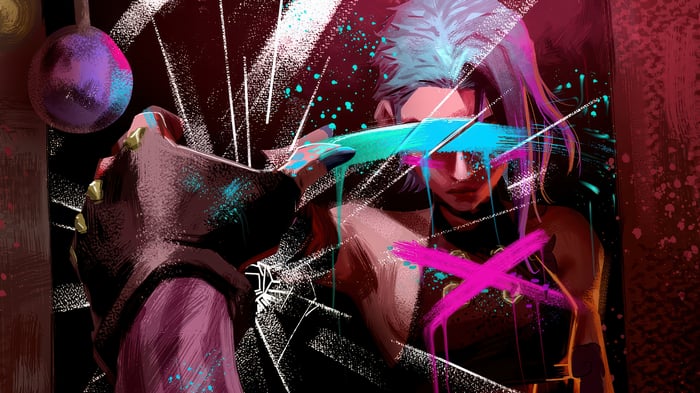 Jinx from Arcane in 4K