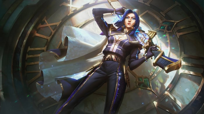 Caitlyn from Arcane and League of Legends 4K