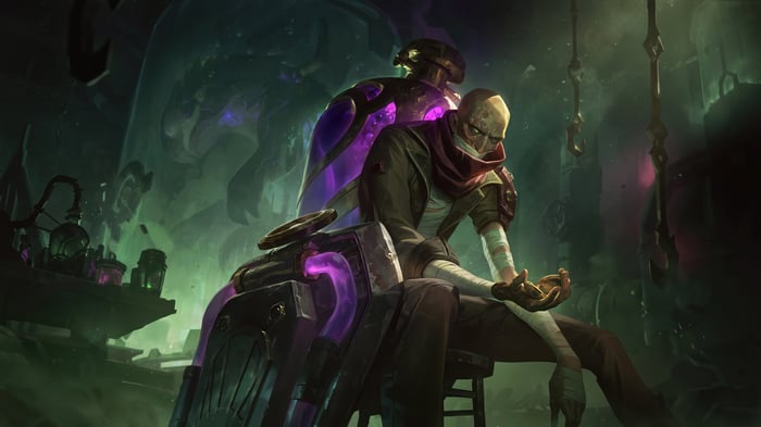 Singed from Arcane and League of Legends in 4K