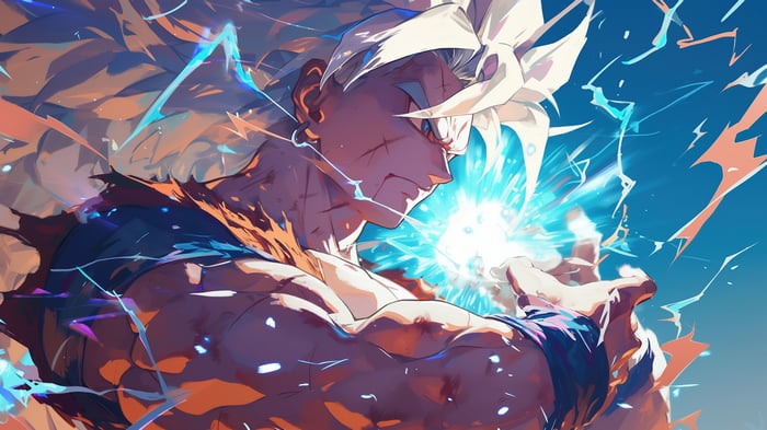 Goku in Ultra Instinct 4K