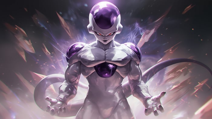 Frieza from Dragon Ball in 4K