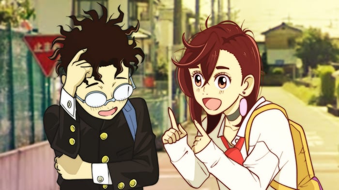 Dandadan: Momo Ayase and Okarun in 4K