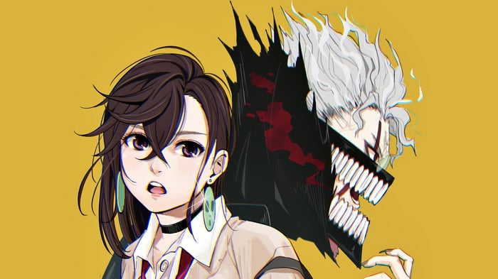 Dandadan: Momo Ayase and Okarun
