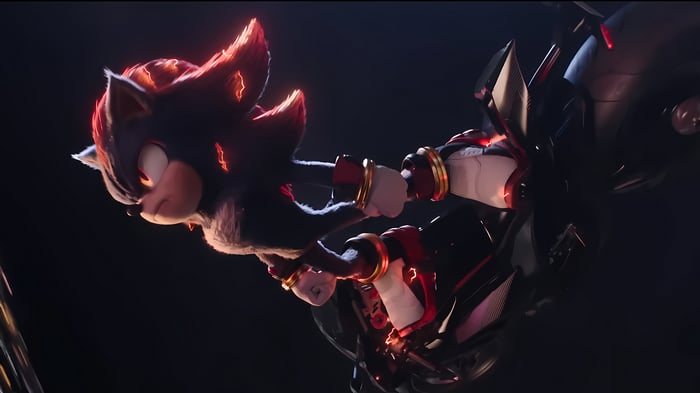 Shadow the Hedgehog in Sonic the Hedgehog 3 4K
