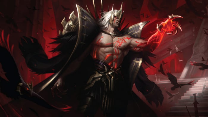 Swain Chosen of the Wolf League of Legends 4K