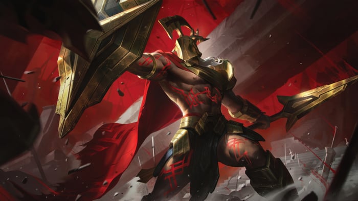Pantheon Chosen of the Wolf Splash Art 4K