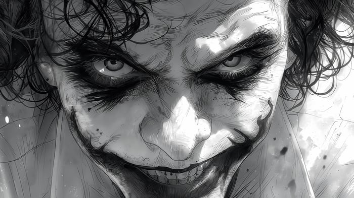 The Joker from The Dark Knight 4K