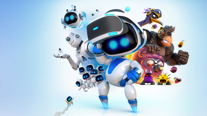 Astro Bot and friends in 4K