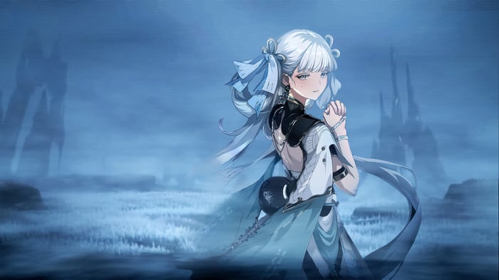 Jinhsi from Wuthering Waves in 4K