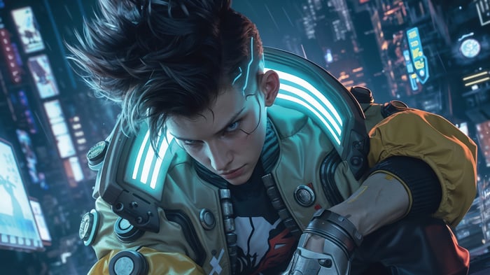 David Martinez in Cyberpunk Edgerunners 4K