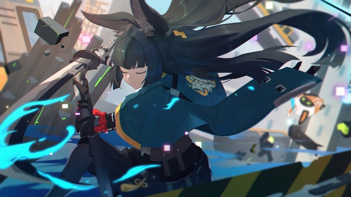Hoshimi Miyabi from Zenless Zone Zero 4K