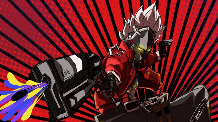 Billy Kid from Zenless Zone Zero with guns